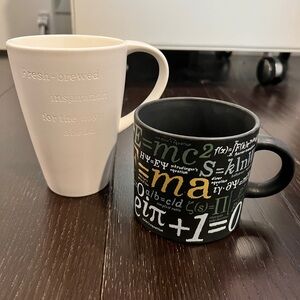 Lot of 2 ceramic mugs Starbucks + more *EUC* MSRP: $50+tax retail